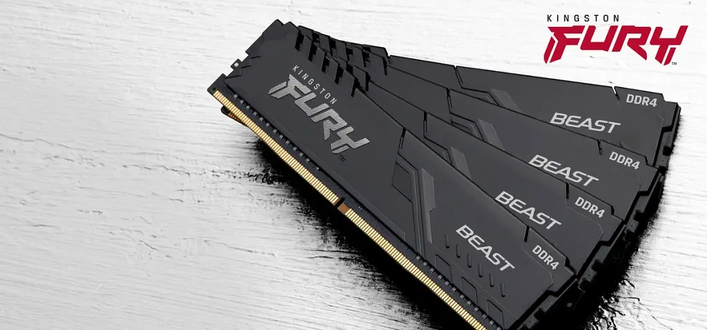 Пам'ять ПК Kingston DDR4 32GB 3200 FURY Beast - фото 2