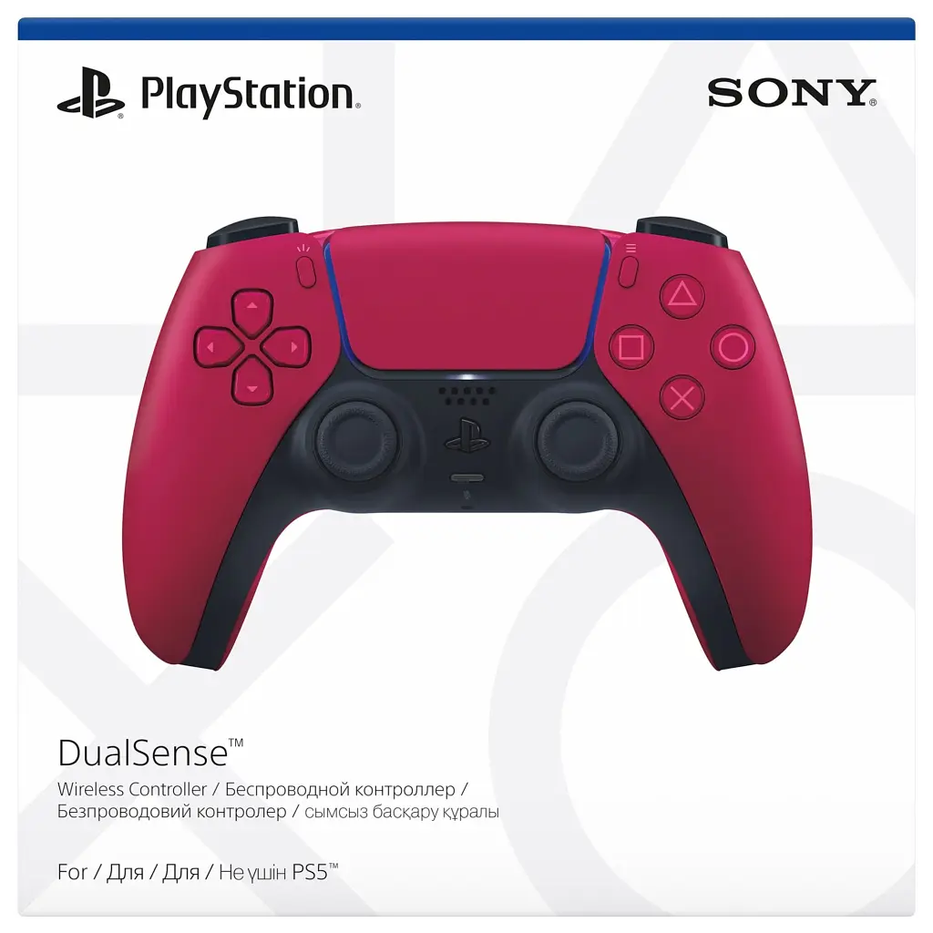 Геймпад Sony Playstation DualSense Bluetooth PS5 Cosmic Red (1000050249) - фото 7