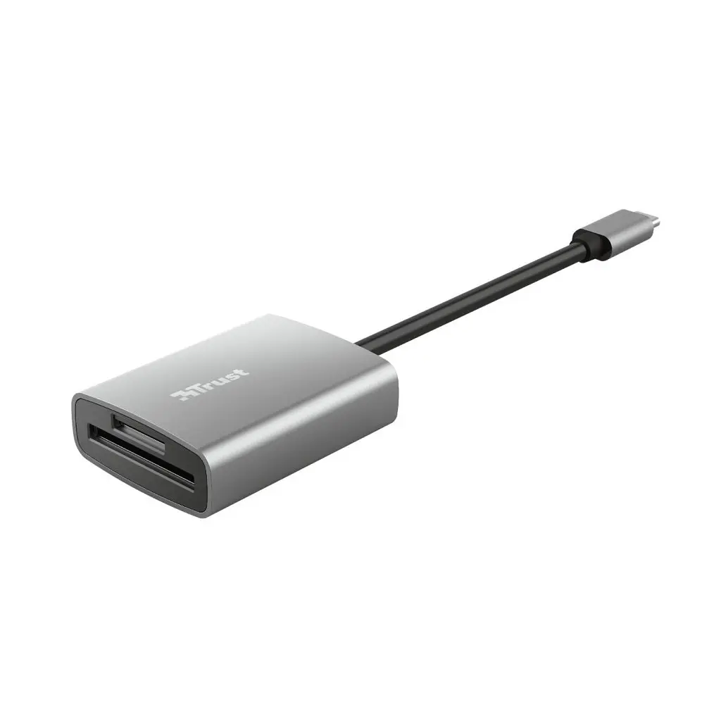 Зчитувач флеш-карт Trust Dalyx Fast USB-С Card reader (24136) - фото 2