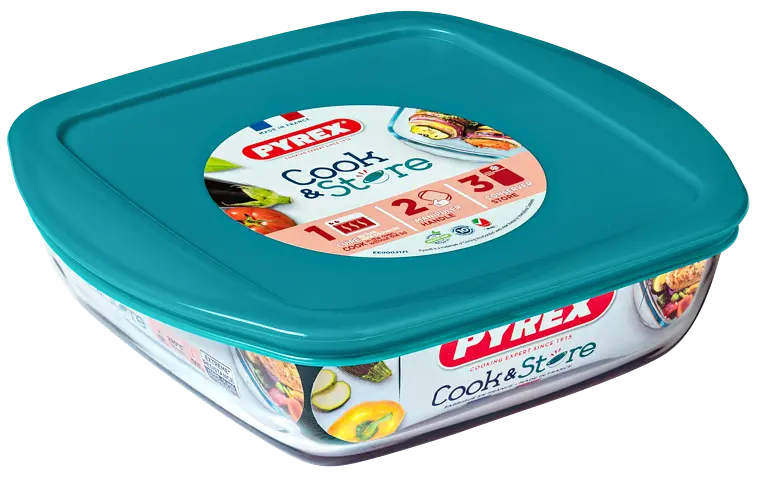 Форма з кришкою Pyrex Cook&Store 25х22х7 см kuh0015959 - фото 5