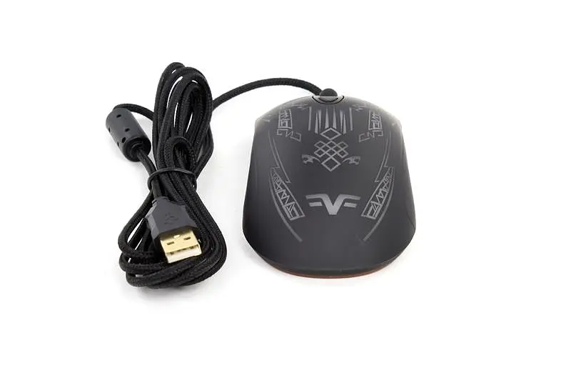 Ігрова миша Frime Black Panther, USB Omron switch Avago 3050 sensor, 2м (FMP18100) - фото 6