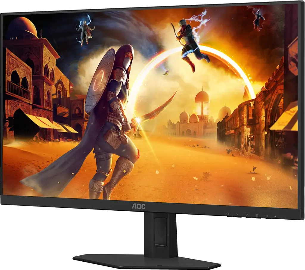 Монітор TFT 24.5" AOC 25G4SRE, Fast IPS, 300Гц, 2xHDMI, DP, чорно-червоний (25G4SRE) - фото 7