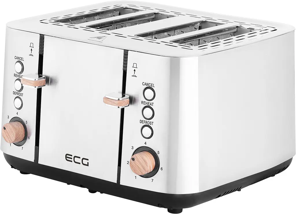 Тостер ECG ST 4767 Timber - фото 2