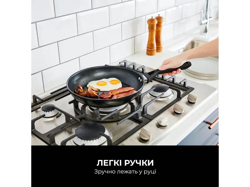 Сковорода звичайна Ninja ZEROSTICK Classic 20 см (CW50020DE) - фото 4