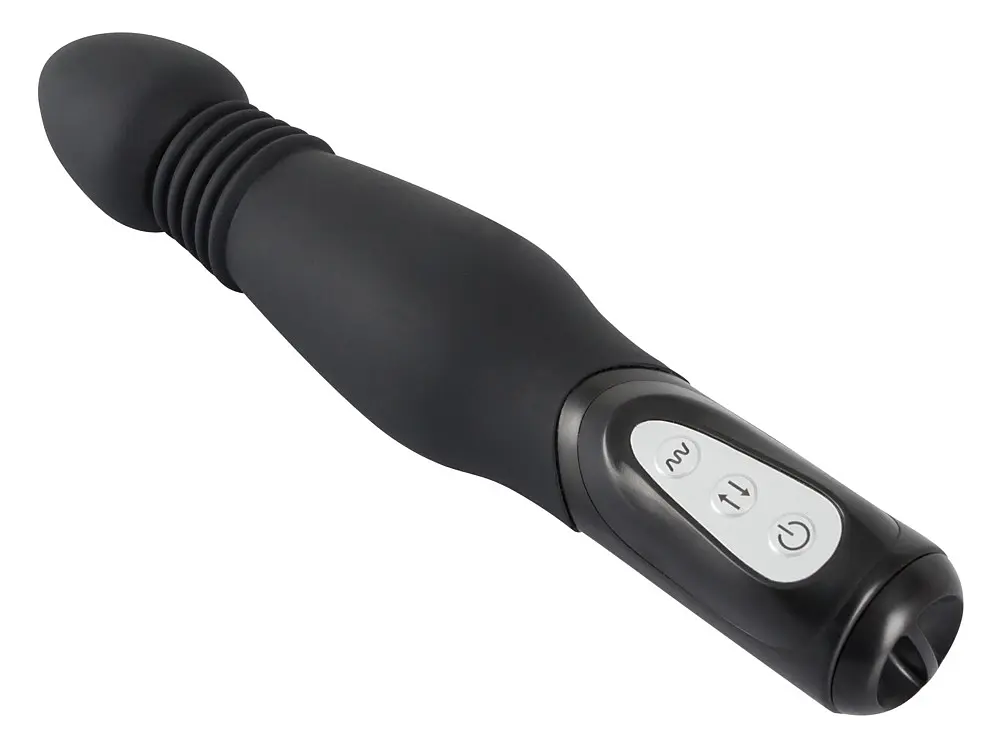 Вібратор You2Toys Thrusting Anal, 23.5 см (чорний) - фото 2