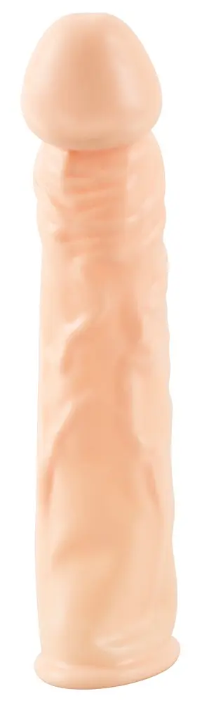 Насадка на пеніс You2Toys Orion Silicone Extension 19 см тілесний - фото 3