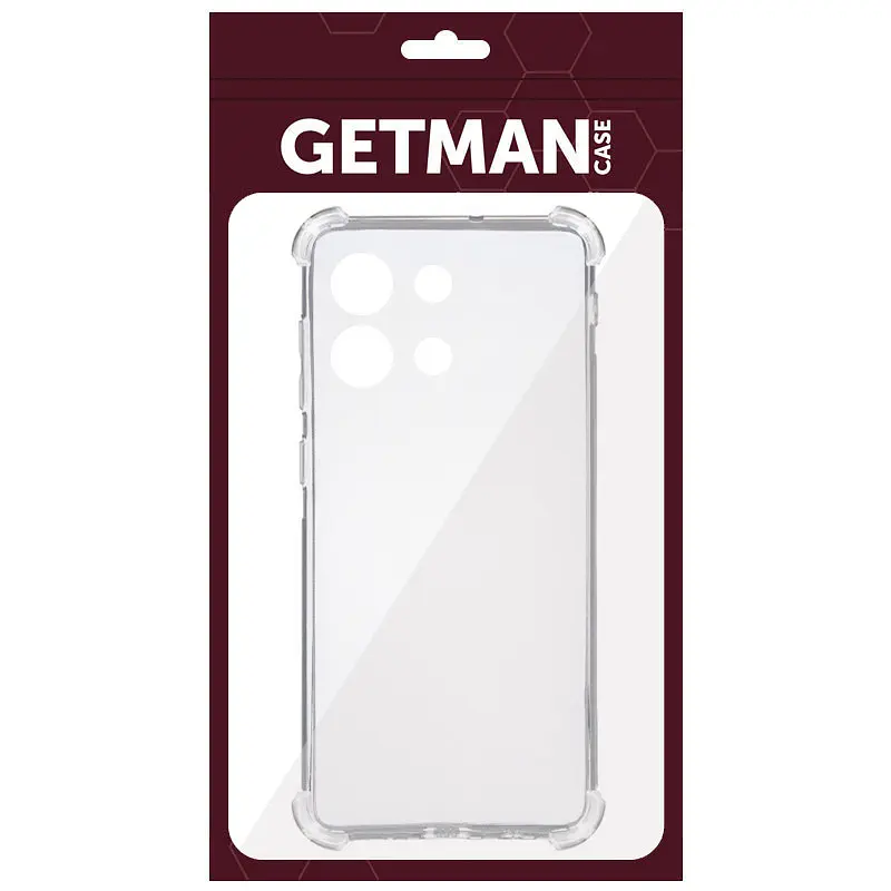 Чехол TPU Getman Ease logo усиленные углы Full Camera для OnePlus Nord 3 Бесцветный прозрачный - фото 5