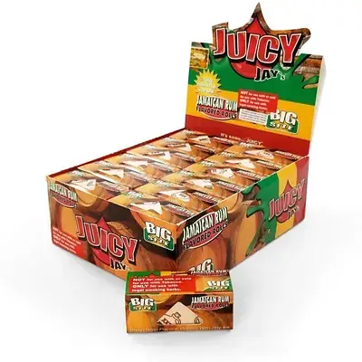 Бумага для самокруток Raw Juicy Jay'S Jamaican Rum Rolls - фото 2
