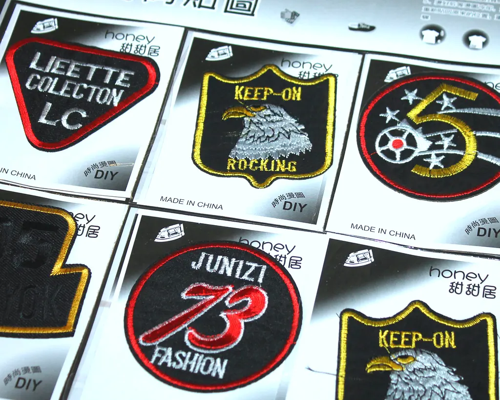 Нашивка-аплікація для одягу №206 Keep-on 7×7 см 9 шт. - фото 3