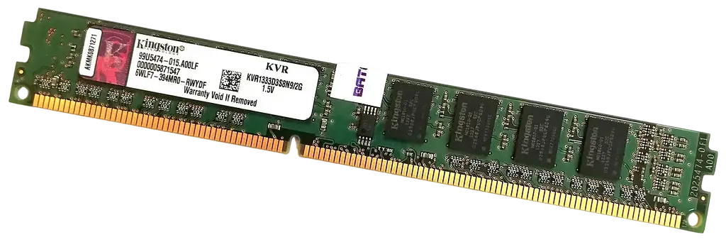 Оперативная память Kingston 2GB DDR3 1600MHz LP (KVR1333D3S8N9/2G) Б/У - фото 3