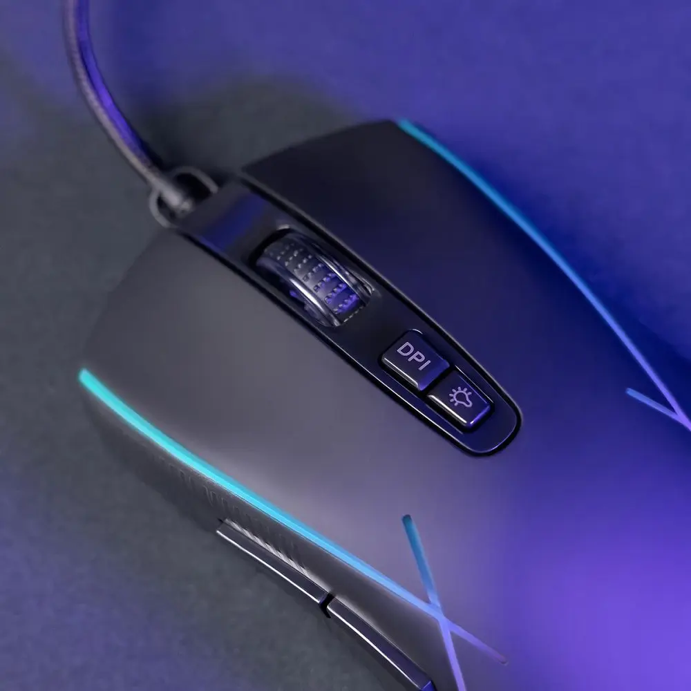 Дротова ігрова миша Proove Gaming Defiant, в асортименті - фото 5
