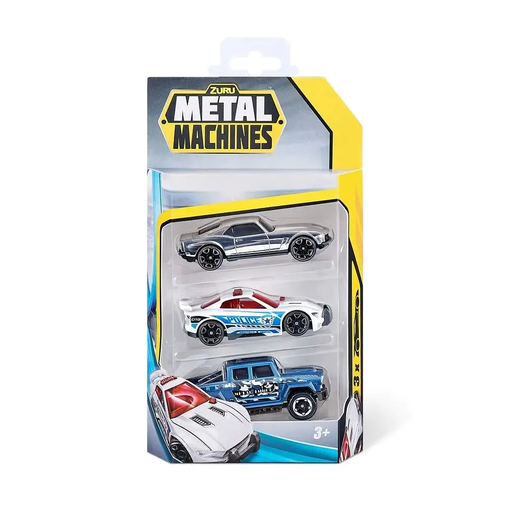 Машинки Zuru Metal Machines Car в ассортименте 3 шт. (6715) - фото 12