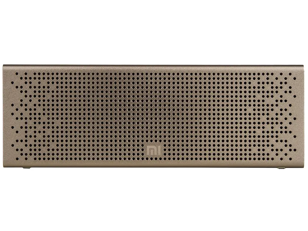 Колонка портативна Xiaomi Mi Speaker (QBH4057US) бездротова золотиста - фото 2