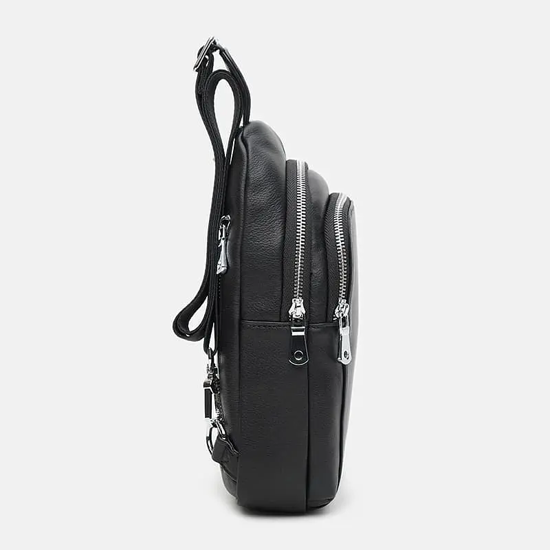 Чоловічий рюкзак Ricco Grande K16003-black 27х17х7 см Чорний - фото 4