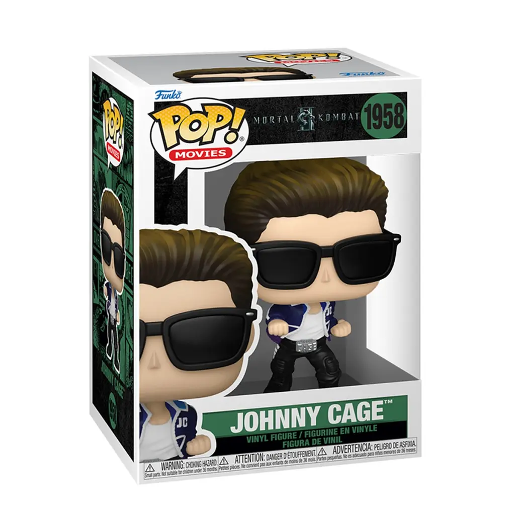 Фігурка Funko Pop серії Mortal Kombat II - Джонні Кейдж (87073) - фото 2