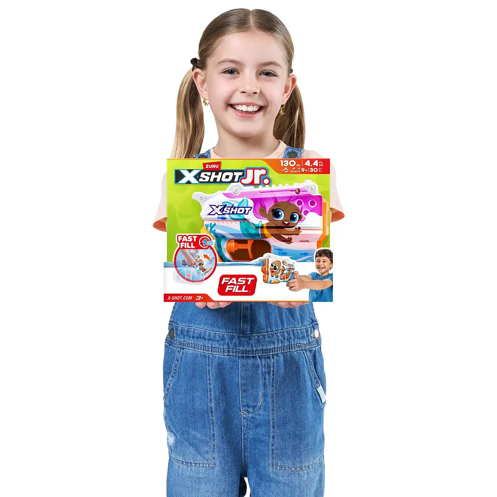 Водный бластер Zuru X-Shot Junior Fast-Fill Русалочка (118143E) - фото 4