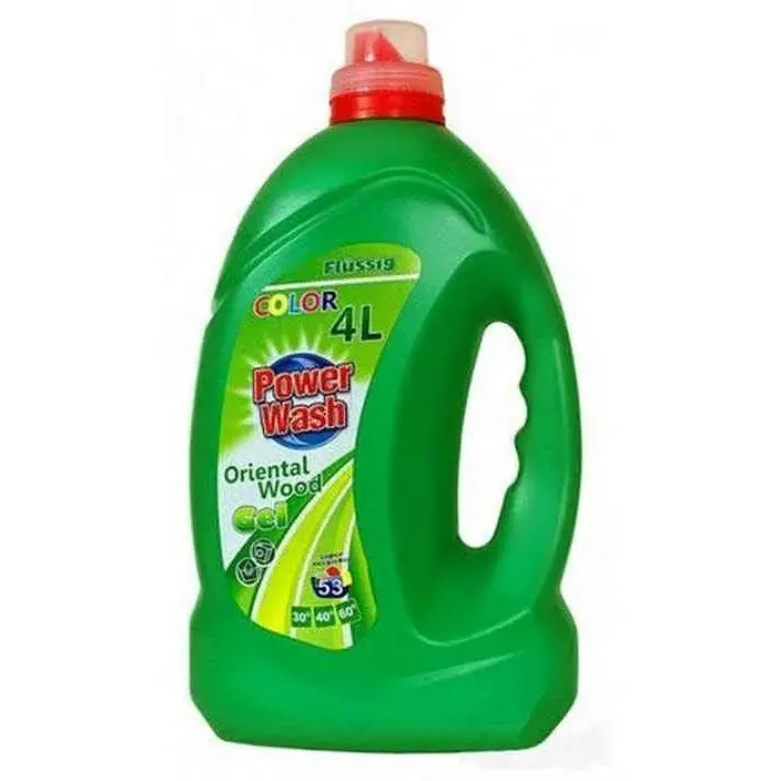 Гель для прання POWER WASH 4л для кольорового Зелений