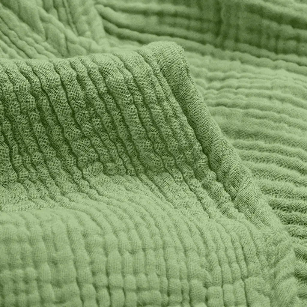 Наволочка Cosas Forest муслінова 40х60 см світло-зелена (017Muslin_Forest_40x60) - фото 5
