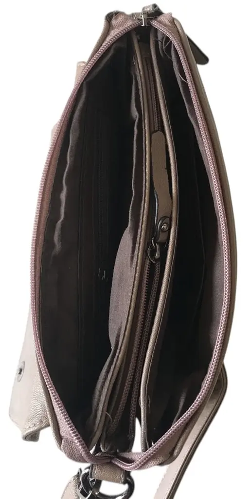Жіноча сумка-клатч через плече конверт Pretty Woman 2880 коричнева - фото 4