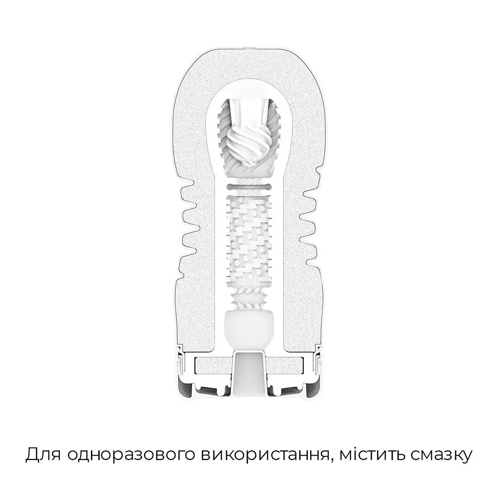 Мастурбатор Tenga Rolling Head Cup Gentle з інтенсивною стимуляцією головки - фото 2