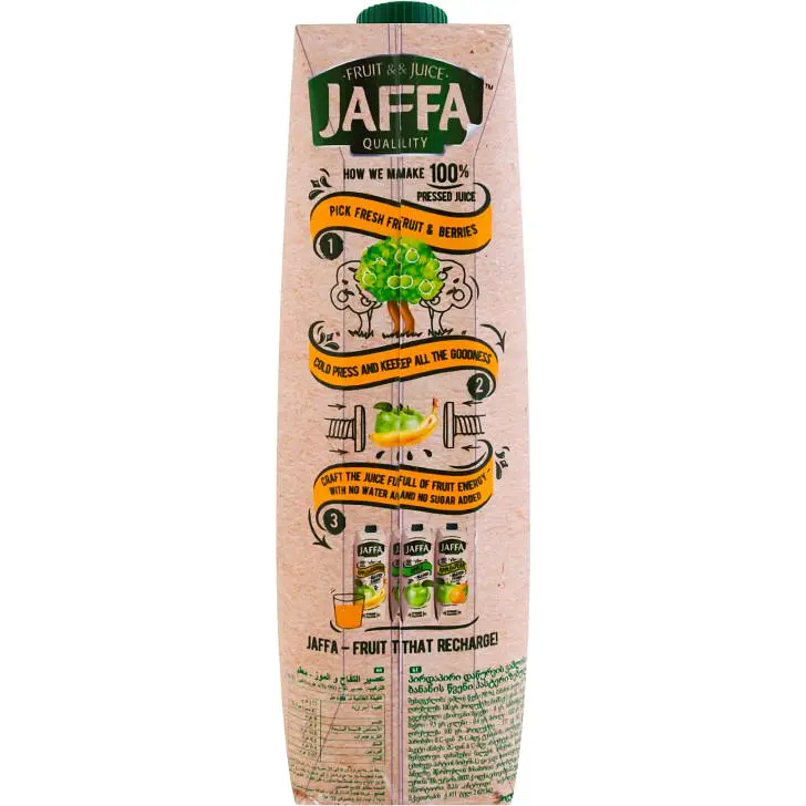Сок Jaffa Яблочно-банановый прямой отжим 950 мл (905249) - фото 4