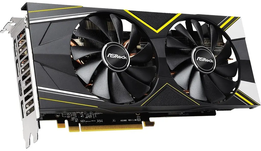 Відеокарта AsRock AMD Radeon RX 5700 XT CHALLENGER X 8G (RX5700XT CLD 8GO) (GDDR6, 256 bit, PCI-E v4.0 x16) Б/в - фото 2