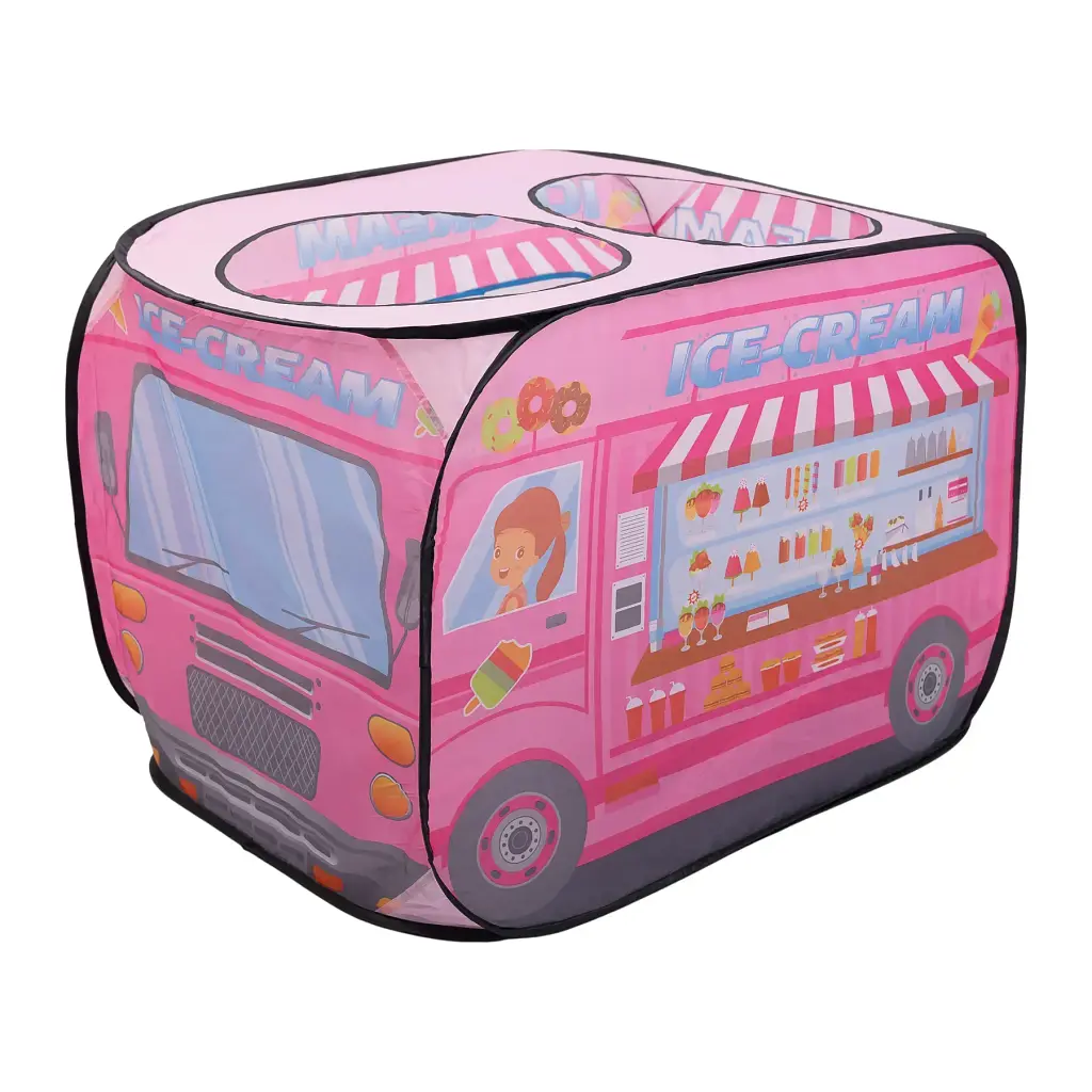 Намет дитячий ігровий LUGI HP-S-5NDP Фургон з морозивом 110х70х66 см рожевий - фото 3