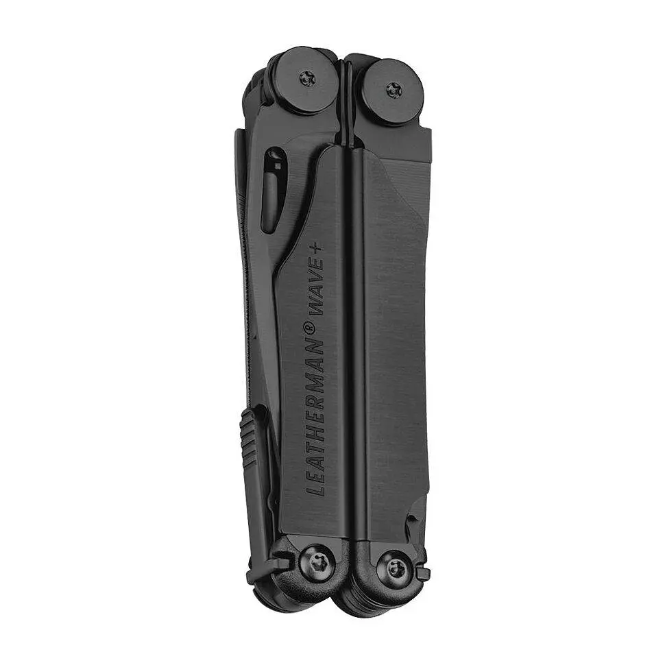 Мультиінструмент Leatherman WAVE PLUS ЧОРНИЙ, синтетичний чохол Molle, карт. Коробка - фото 3
