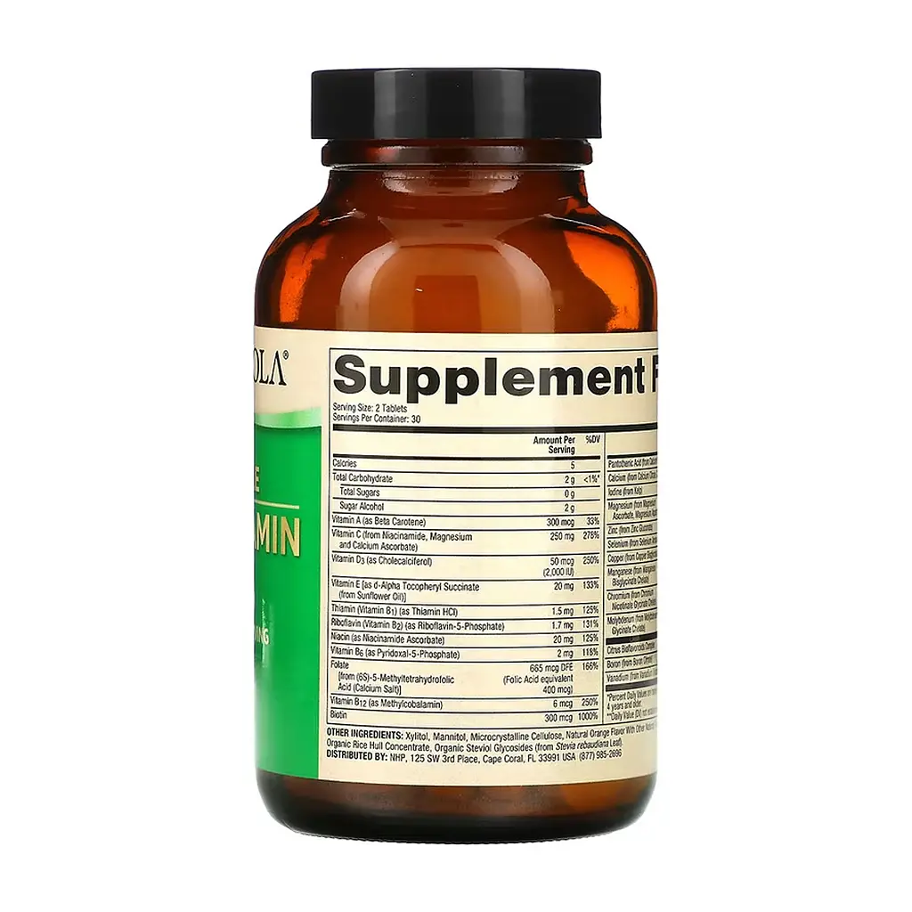 Мультивитамины для детей Chewable Multivitamin for Kids - 60 tabs - фото 2