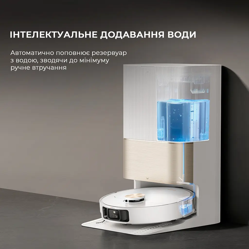 Робот-пылесос моющий Dreame Bot X40 Ultra White - фото 9