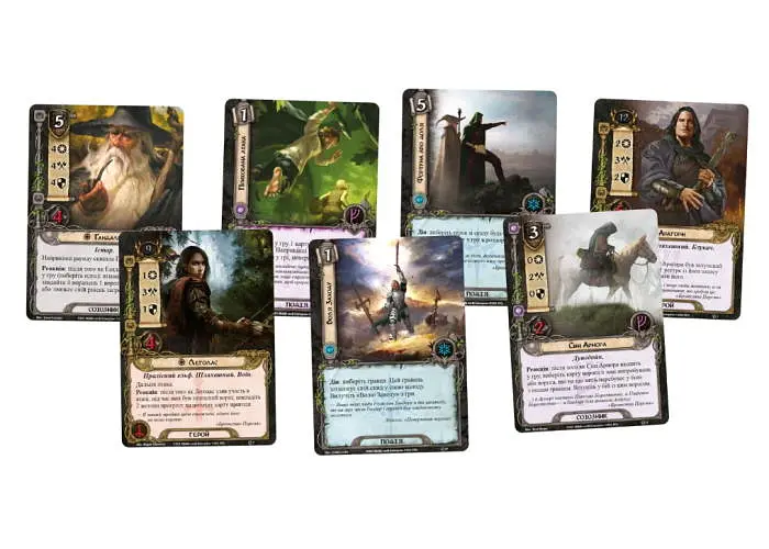 Настольная игра Geekach Games Властелин Колец. Карточная игра (The Lord of the Rings: The Card Game) (укр.) (GKCH155TK) - фото 5