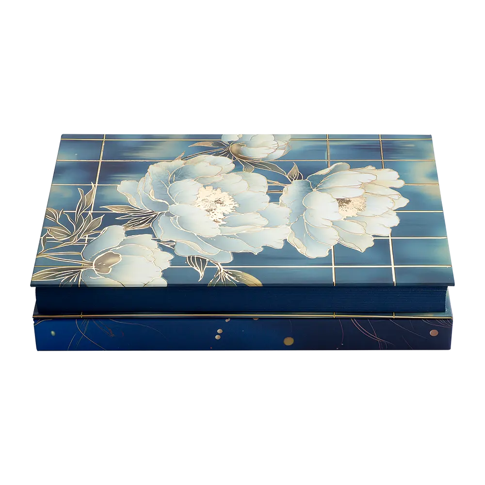 Щоденник недатований Buromax Peony поліграфічний A5 336 сторінок блакитний (BM.20170-14) - фото 5