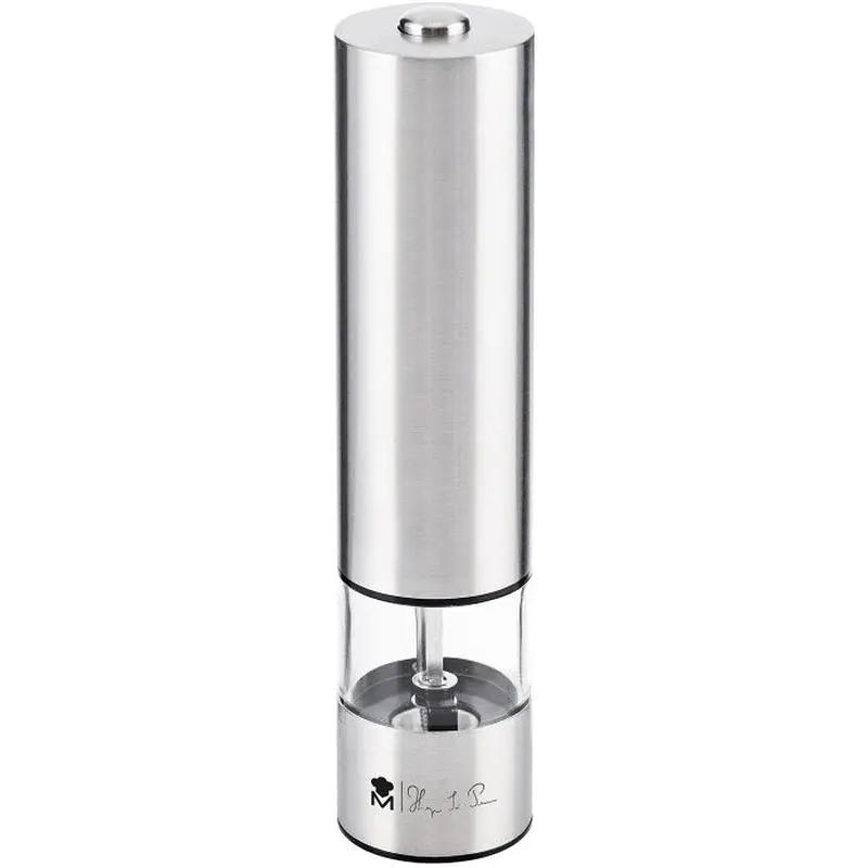 Млинок для солі та перцю електричний Masterpro By Henrique sa Pessoa 5.2х22.3 см (BGMP-6108-PT) - фото 2