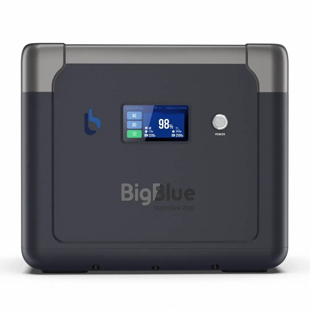 Портативна зарядна станція BigBlue CP2500 2500W 1843Wh (42-00105) - фото 2