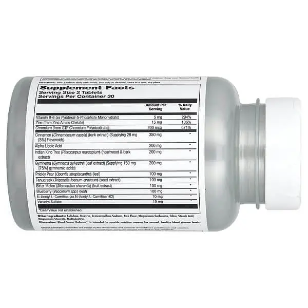 Підтримка рівня цукру Blood Sugar Defense 60 Tablets KAL vit0005134 - фото 2