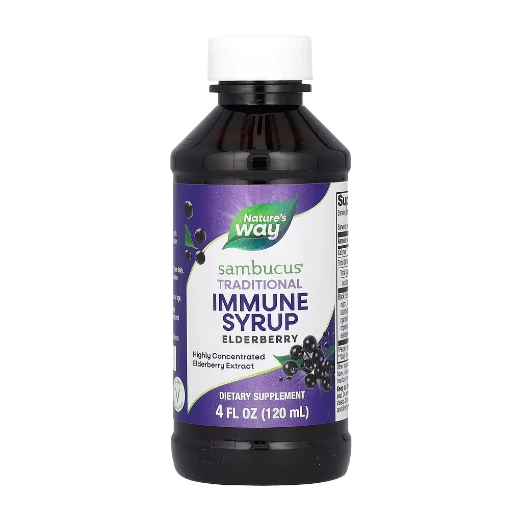 Стандартизований Екстракт Бузини Sambucus Original Syrup - 120 мл - фото 3
