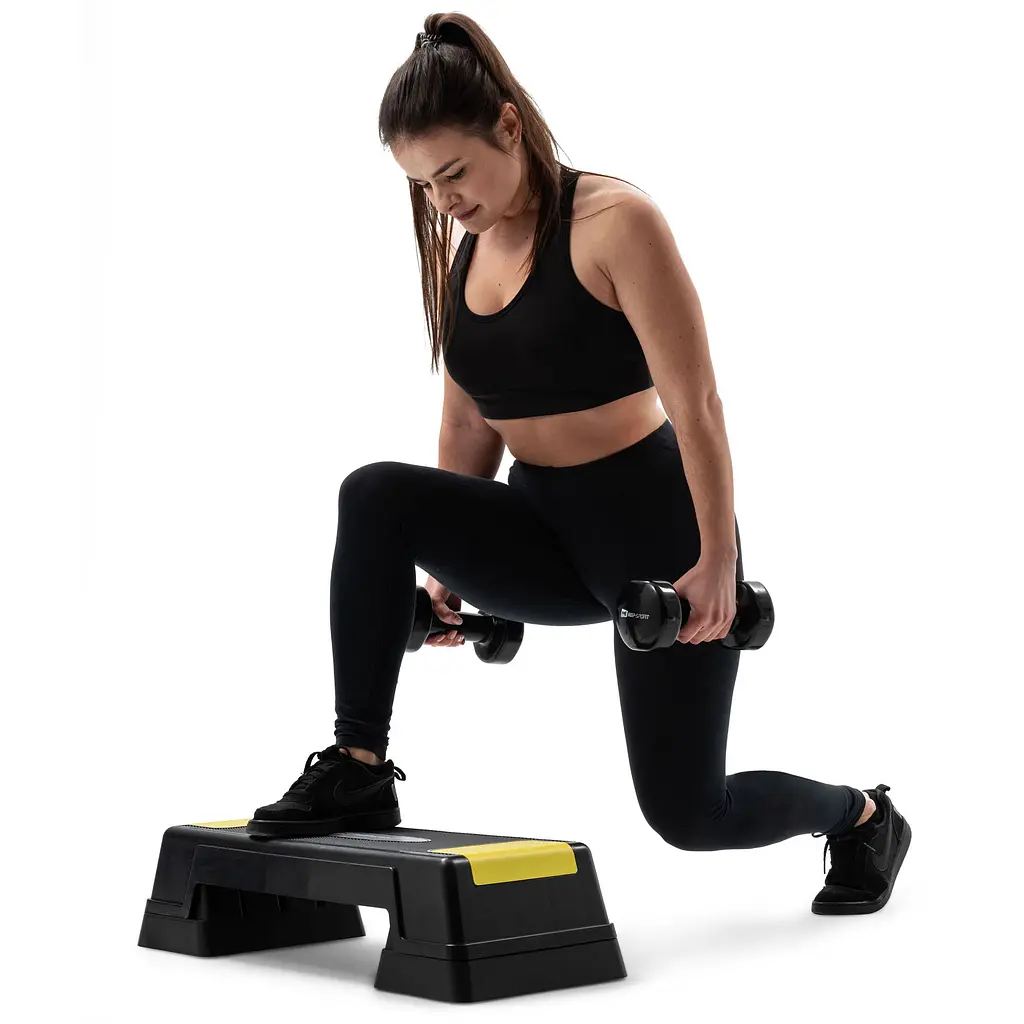 Степ платформа Hop-Sport HS-PP020AS чорно-жовта - фото 7