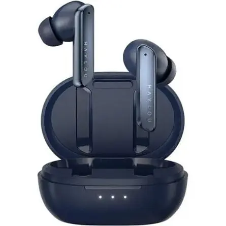 Наушники беспроводные Xiaomi Haylou W1 ANC (T007) TWS темно-синие - фото 2