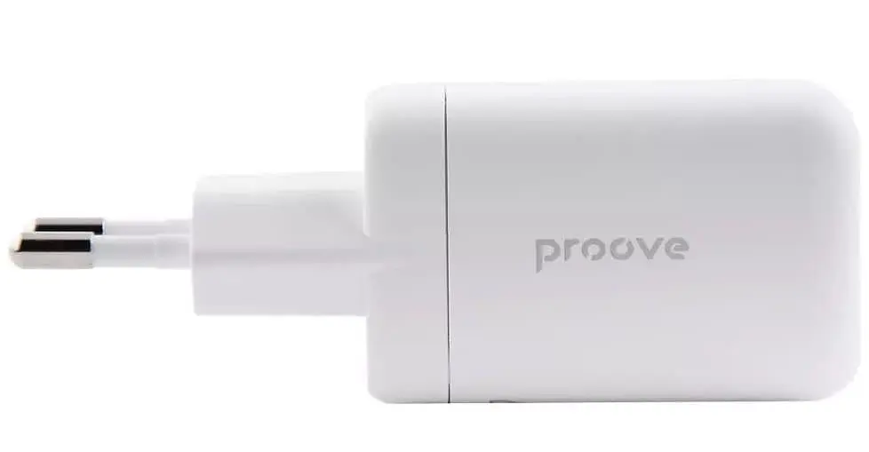 Зарядний пристрій Proove Silicone Power 40W (Type-C + Type-C) white (WCSP4020002) - фото 3