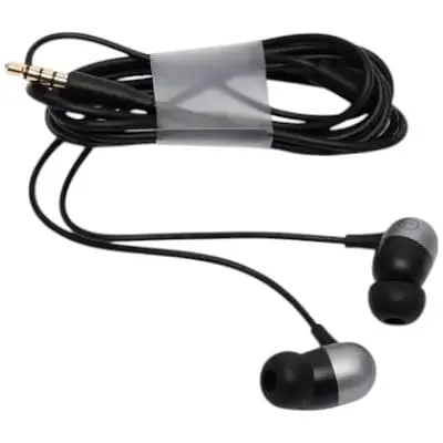 Навушники провідні Xiaomi Capsule Earphones з сріблястим мікрофоном - фото 2