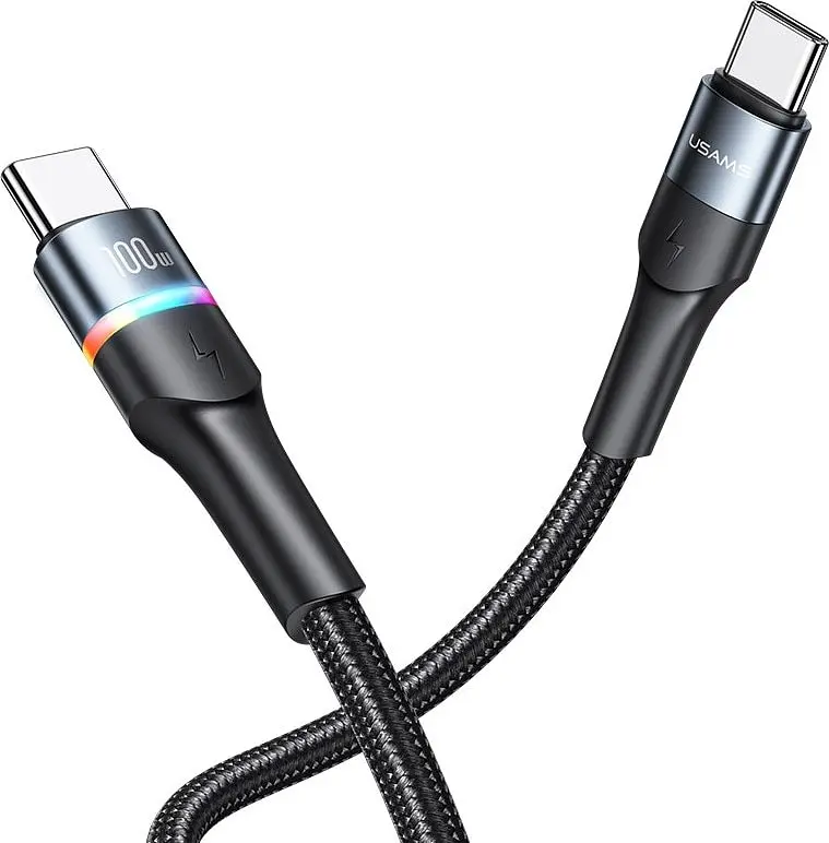 Кабель Type-C To Type-C 100W для швидкісної зарядки та передачі данних 1.2м (6958444975351)