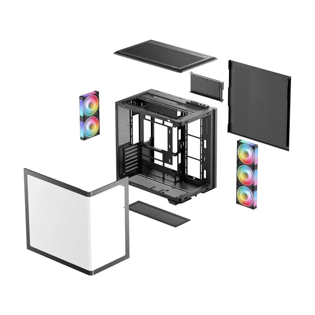 Корпус для ПК Deepcool CG590U 5F Black (R-CG590U-BKAGA5-G) - фото 8