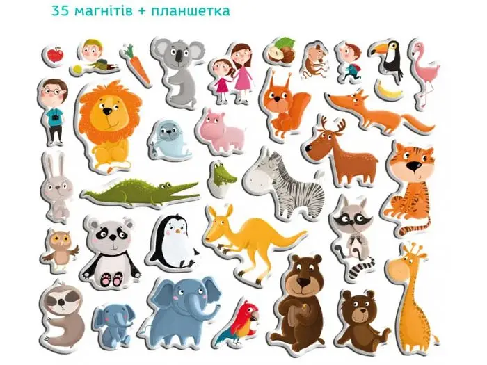 Розвиваюча магнітна гра Зоопарк, DoDo - фото 4