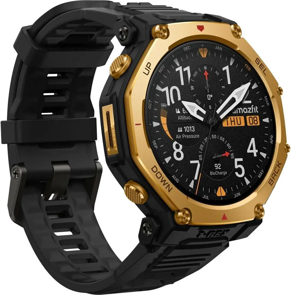 Смарт-годинник Amazfit T-Rex 3 Pro Black Gold (W2444OV5N) - фото 3