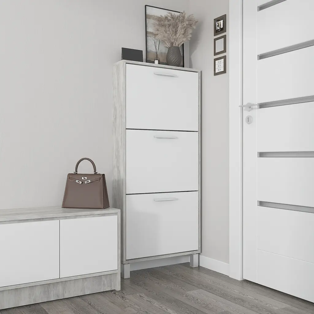 Полиця для взуття Flamecame підлогова з ДСП F-160 - фото 8