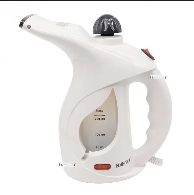 Вертикальний ручний відпарювач пароочисник для одягу та штор Haeger HG-1267W