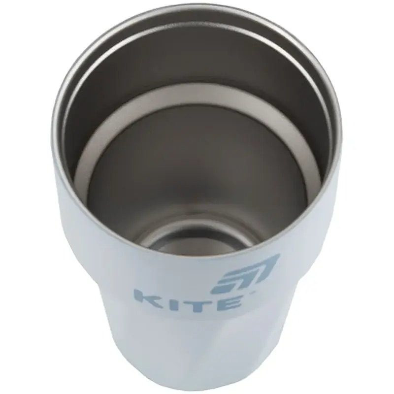Термокружка Kite 450 мл сіро-блакитна (K25-1220-2) - фото 3