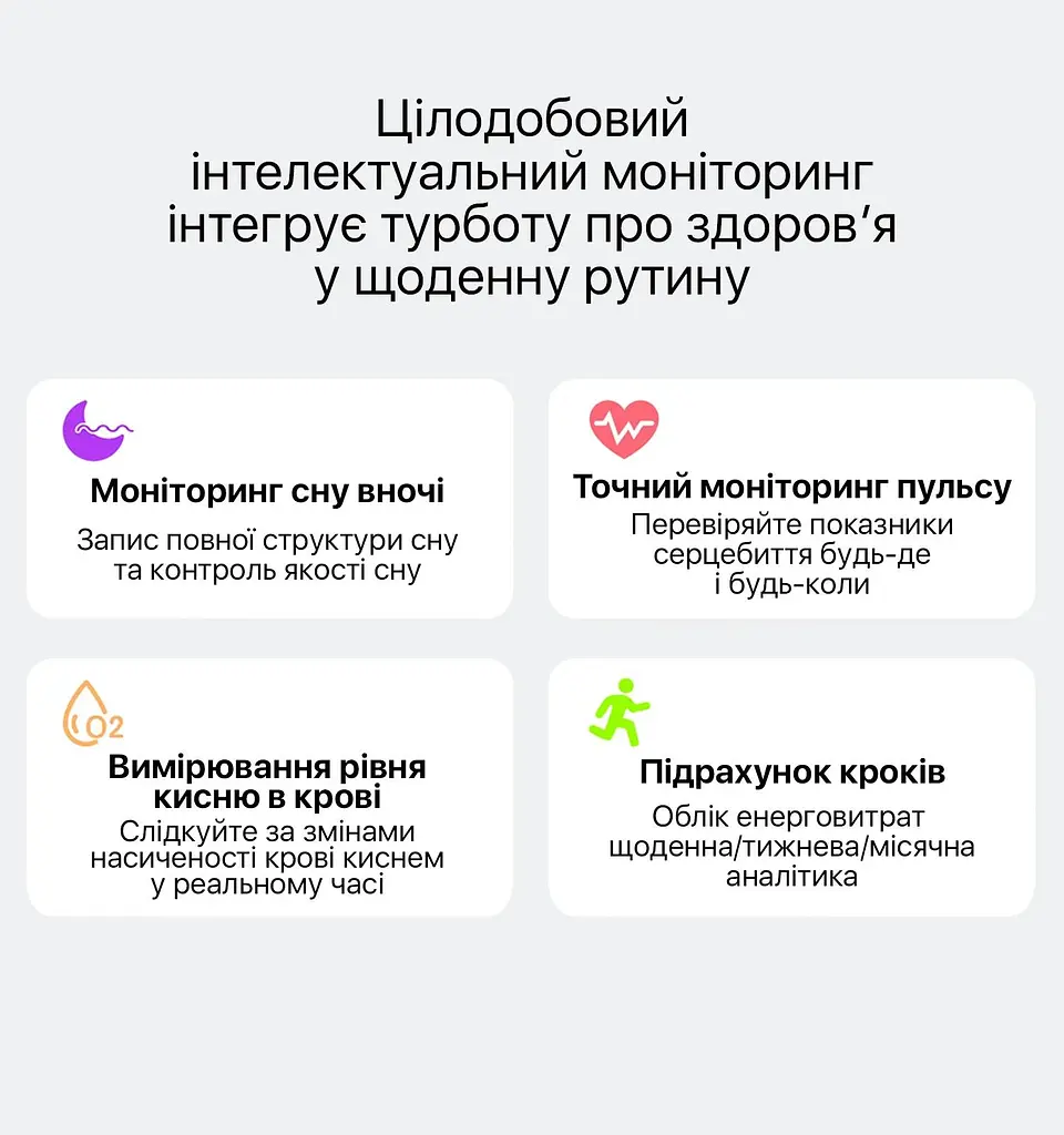 Смарт-кільце Inspire HSR01 9 Silver (HSR01-9) - фото 4