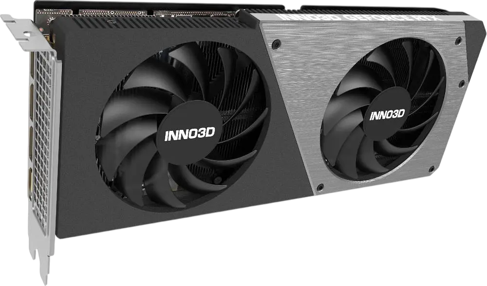 Відеокарта GeForce RTX 4060 Ti 8GB Inno3D Twin X2 (N406T2-08D6-171153N) Б/В
