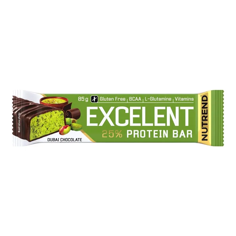 Батончик Nutrend Excelent Protein Bar, 85 грам - Дубайский шоколад